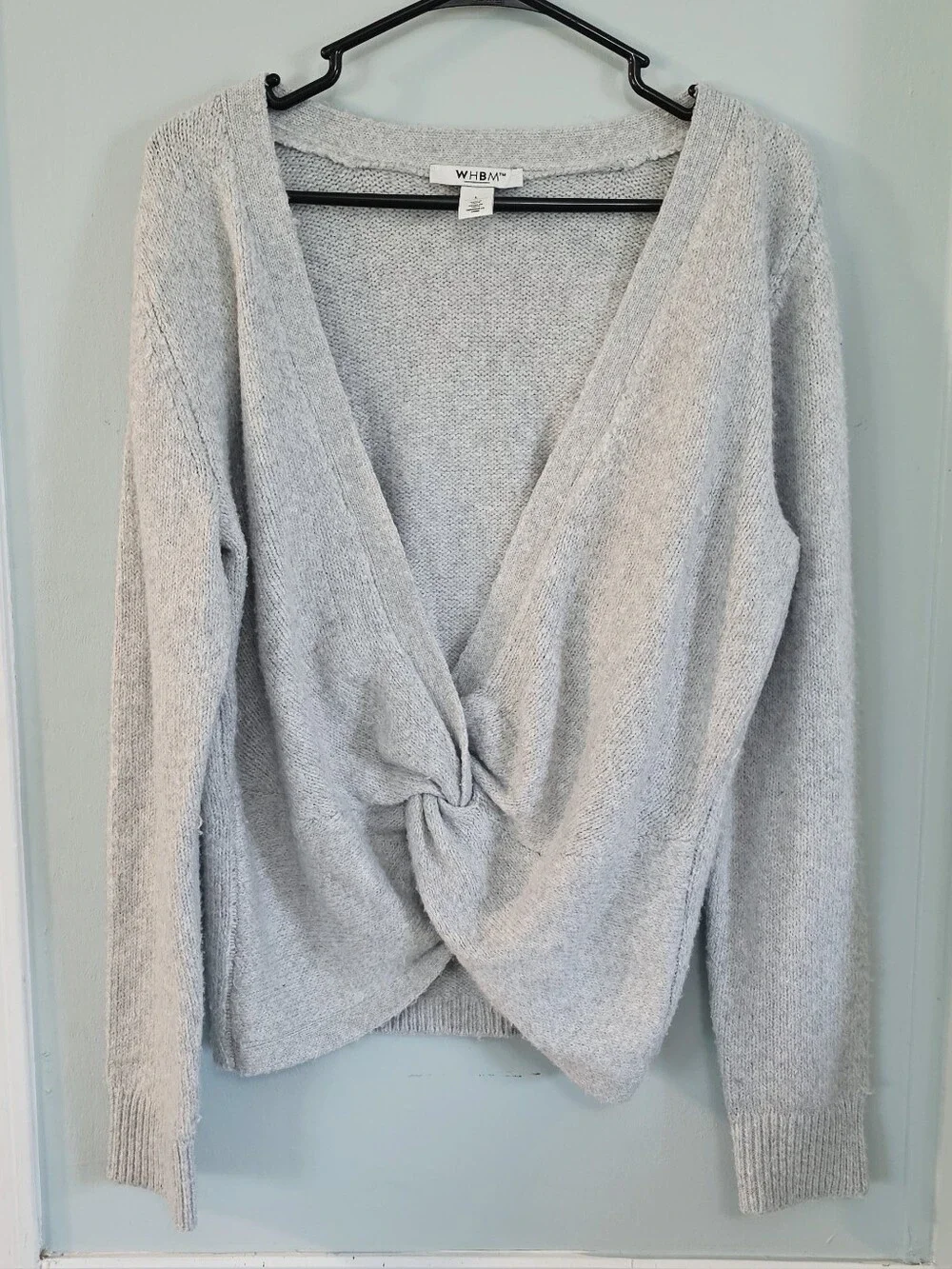 White House Black Market Twist-Front Sweater